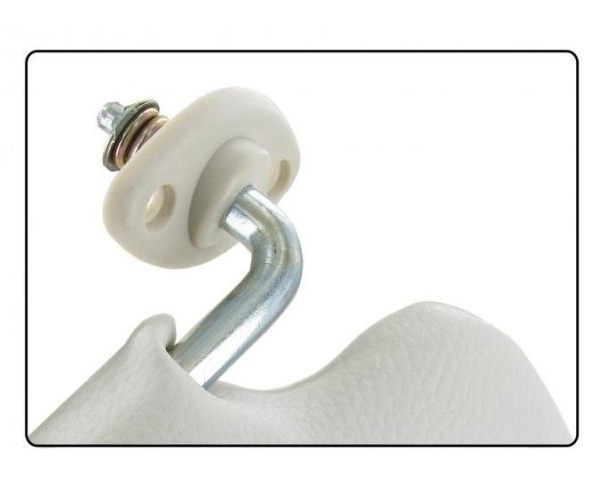 Sun visor set white left/right VW Bus T3 1.6-2.1 Benziner & Diesel Transporter ref no. 251898550
